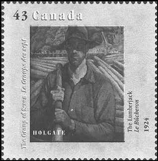 Timbre Holdgate Stamp