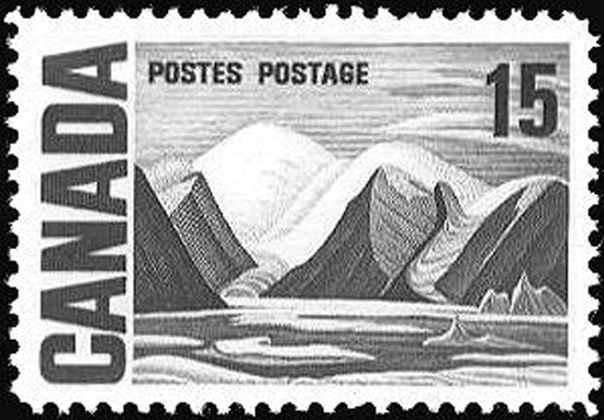 Timbre Lawren Harris Stamp