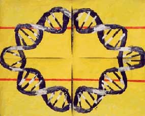 Genomic flag #1 - Drapeau génomique #1