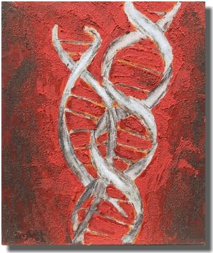 DNA Cave painting #2 - ADN néo-rupestre #2