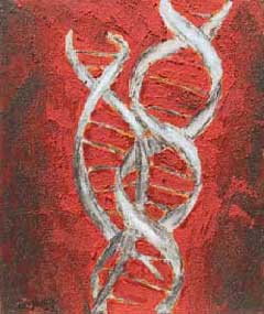 DNA Cave painting #2 - ADN Néo-rupestre #2