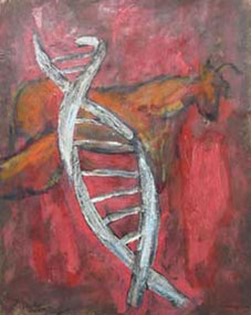 DNA Cave painting #7 - ADN Néo-rupestre #7