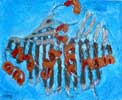 Beta clam Proteome - brilliant blue #2