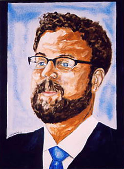 Jock Langford's portrait #1 - Portrait de Jock Langford #1