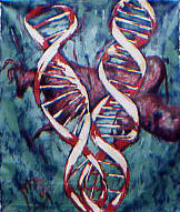 DNA Cave painting #19 - ADN Néo-rupestre #19
