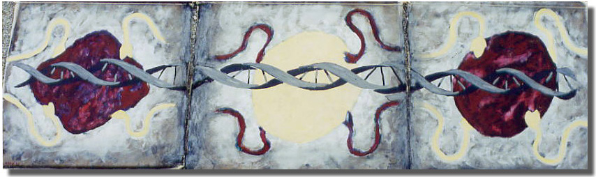 Triptych : Spermatos #1-#2-#3 - Triptyque : Spermatos #1-#2-#3