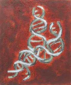 DNA Cave painting #1 - ADN N&eacute;o-rupestre #1