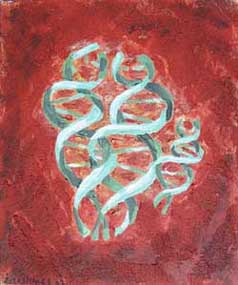 DNA Cave painting #4 - ADN N&eacute;o-rupestre #4