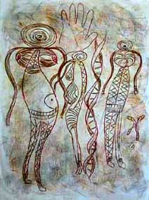 DNA Cave painting #16 - ADN N&eacute;o-rupestre #16