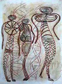 DNA Cave painting #18 - ADN N&eacute;o-rupestre #18
