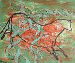 DNA Cave painting #21 - ADN N&eacute;o-rupestre #21