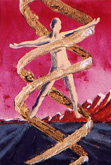 Neo-rupestrian DNA Man #3 - Homme n&eacute;o-rupestre #3