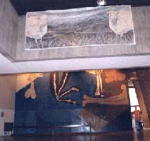 Picasso fresco - Fresque de Picasso - UNESCO - Salles des actes